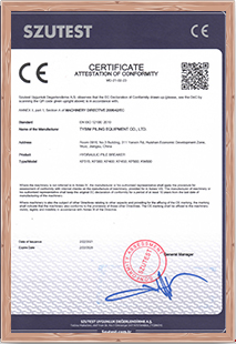 CE Certificate for Pile Cutters 2021 CE Certificate for Pile Cutters 2021